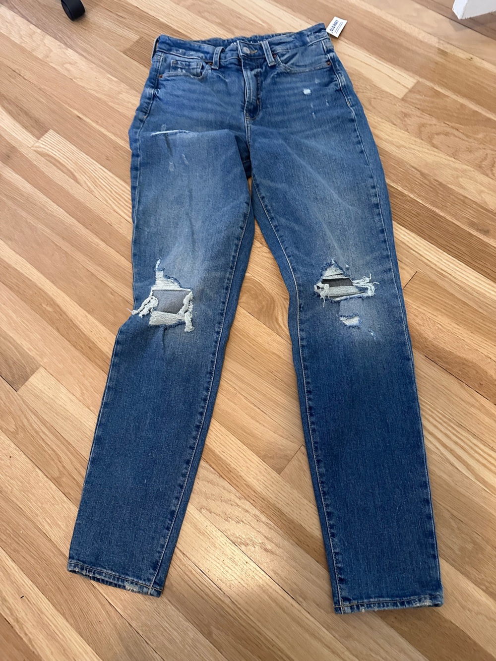 Old Navy High-Rise O.G. straight Secret-Slim Pockets 6 Tall